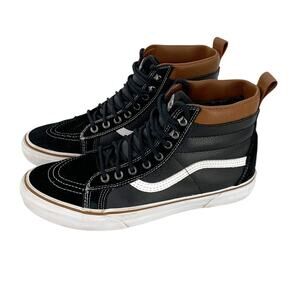 Vans Sk8-Hi All Weather MTE Black/True White Scotchguard mens 10.5 womens 12